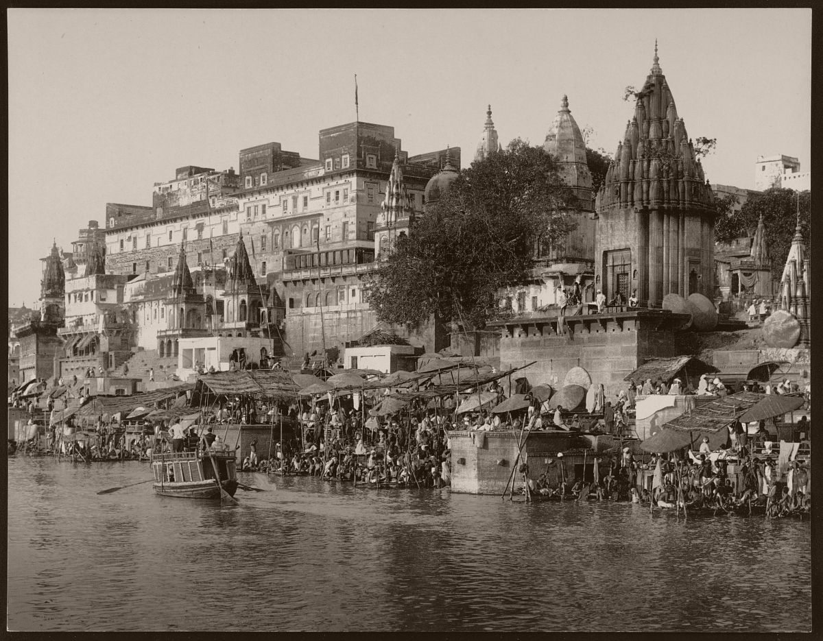 Varanasi India 1890s-vintage photos